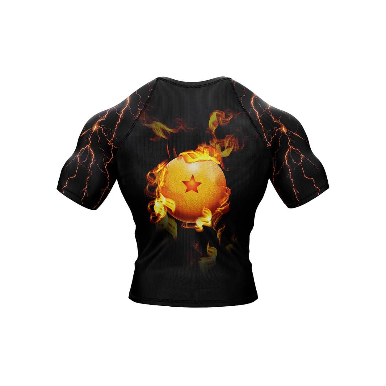 DBZ Goku Half Sleeve BJJ Rashguard