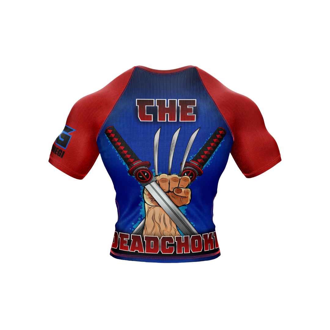 Deadpool Half Sleeve Rash Guard