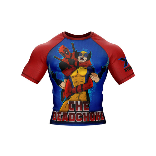 Deadpool Half Sleeve Rash Guard