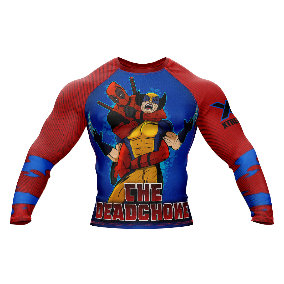 Deadpool Long Sleeve Rash Guard