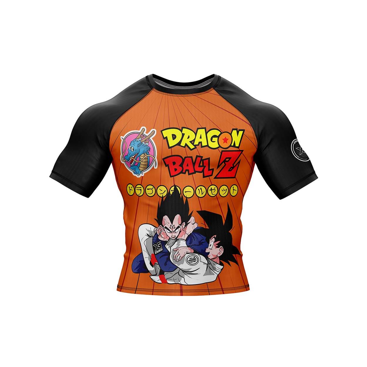 Dragon Ball Z Warrior Half Sleeve BJJ Rashguard