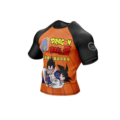 Dragon Ball Z Warrior Half Sleeve BJJ Rashguard