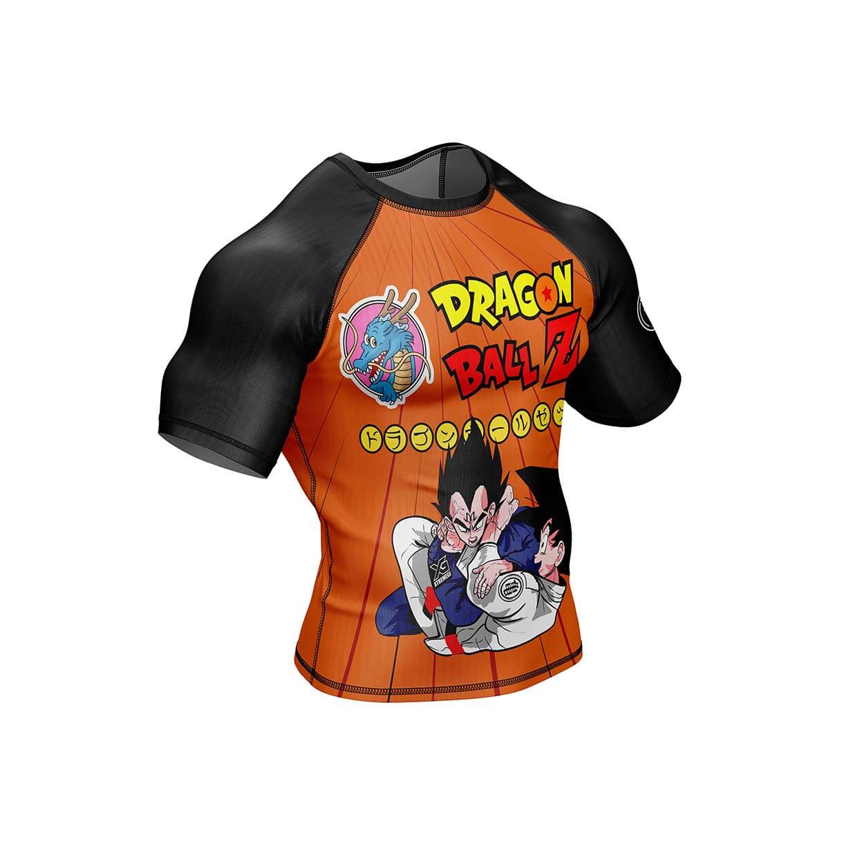 Dragon Ball Z Warrior Half Sleeve BJJ Rashguard