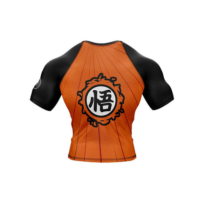 Dragon Ball Z Warrior Half Sleeve BJJ Rashguard