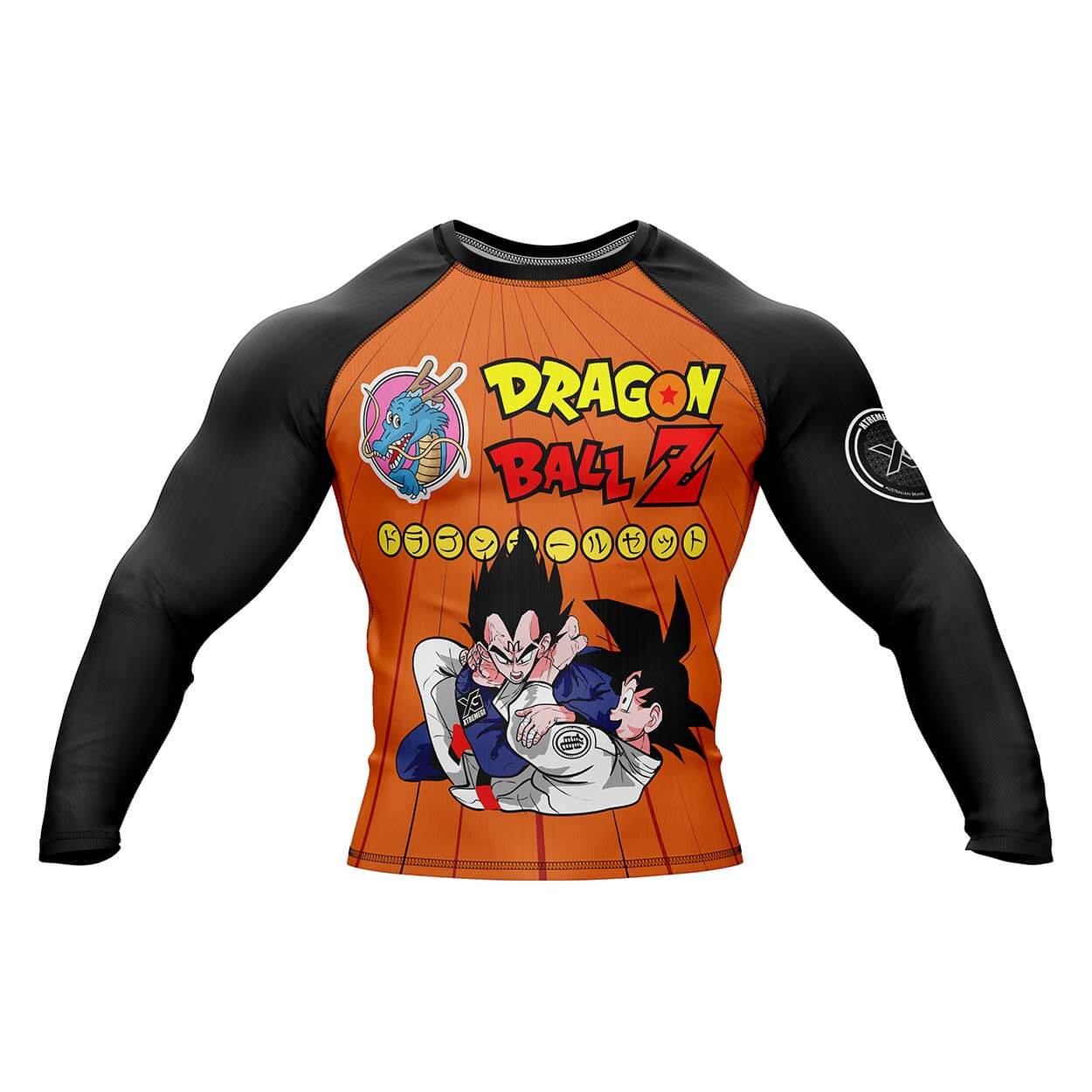 Dragon Ball Z Warrior Long Sleeve BJJ Rashguard