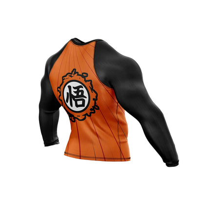 Dragon Ball Z Warrior Long Sleeve BJJ Rashguard