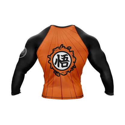 Dragon Ball Z Warrior Long Sleeve BJJ Rashguard