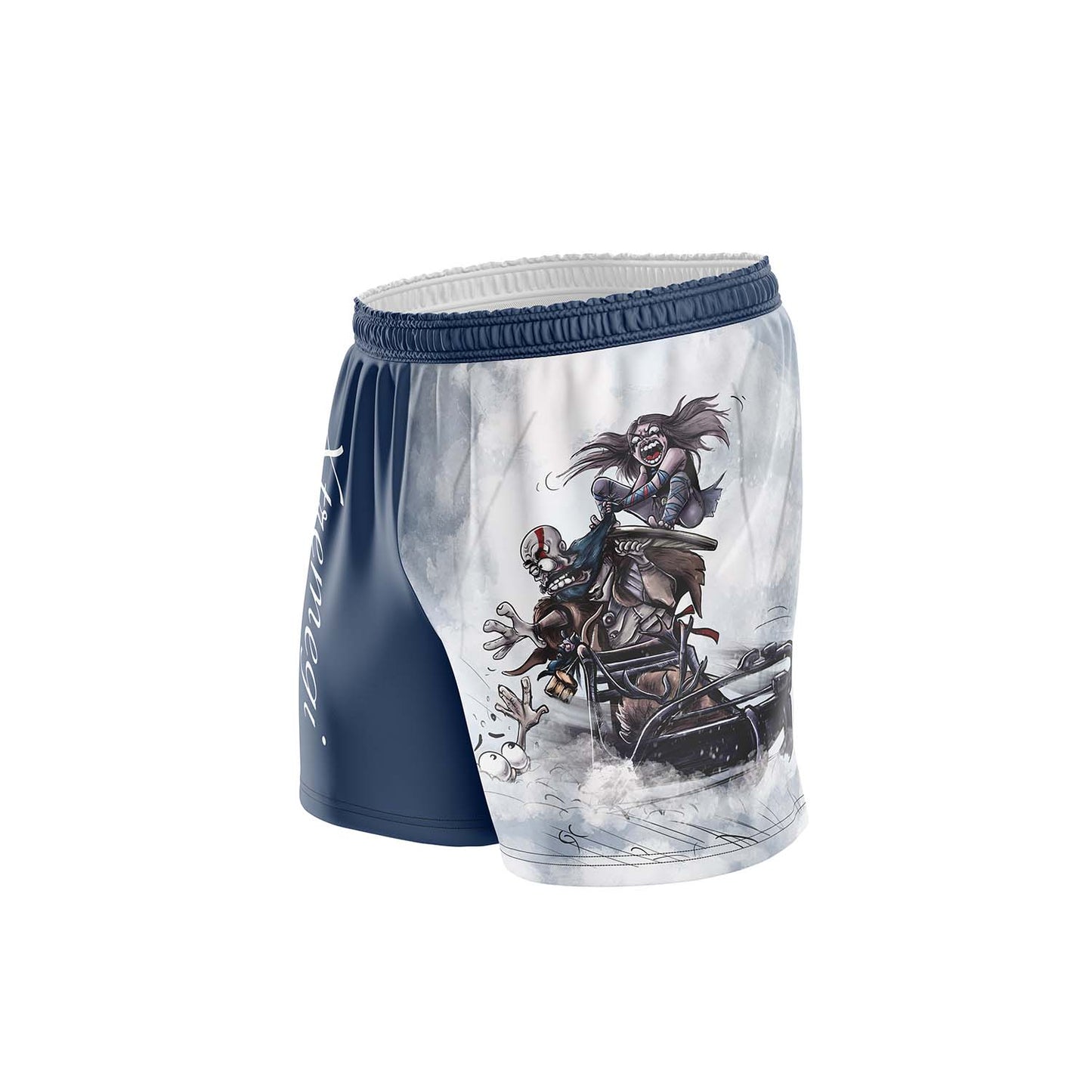 Frostbite Fury Grappling Shorts