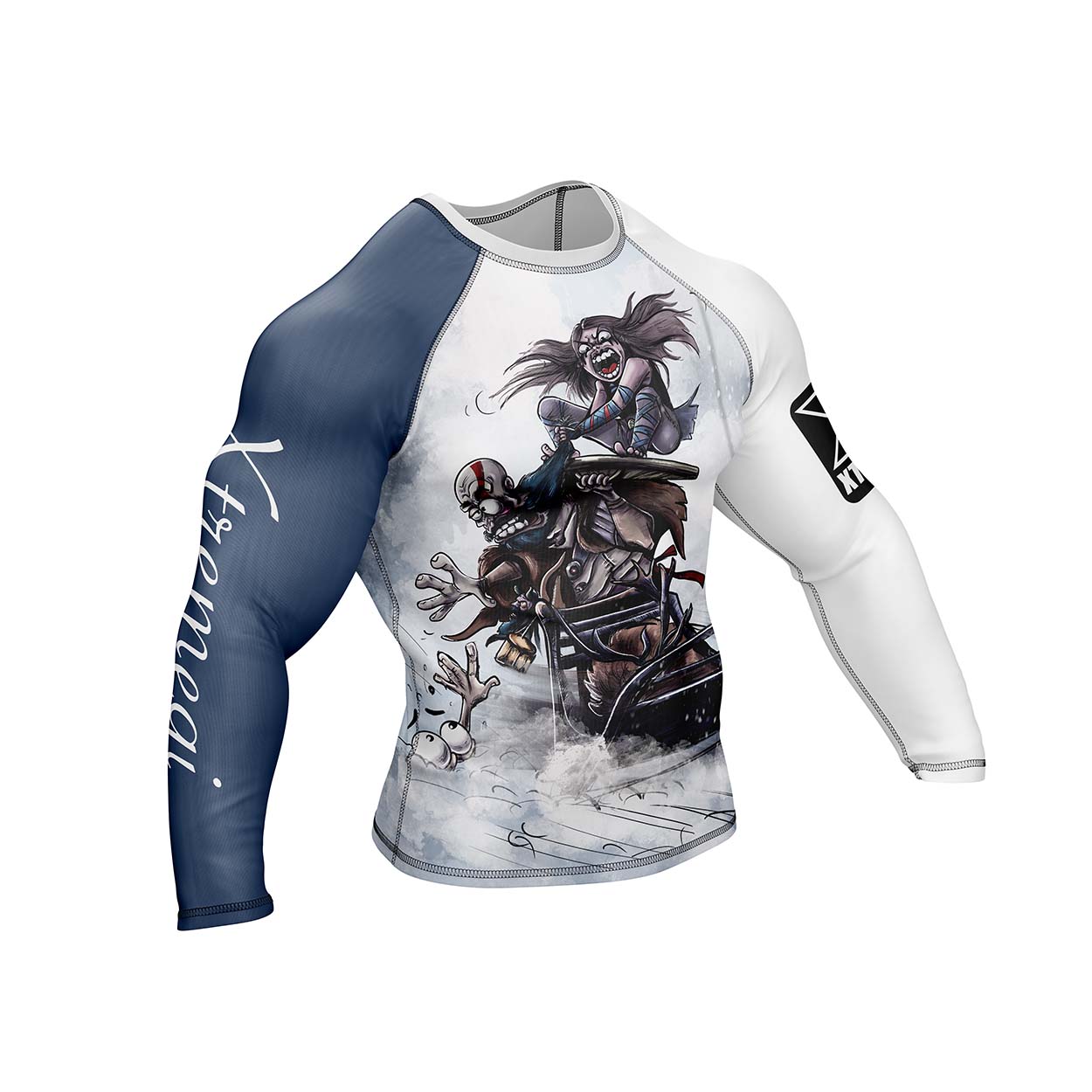 Frostbite Fury Long Sleeve Rashguard