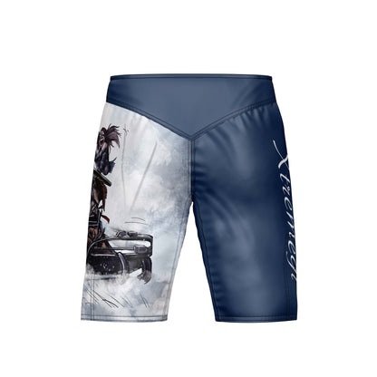 Frostbite Fury MMA Shorts