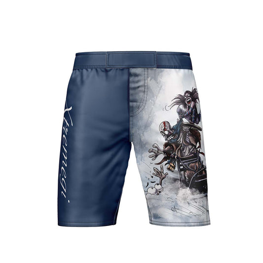 Frostbite Fury MMA Shorts