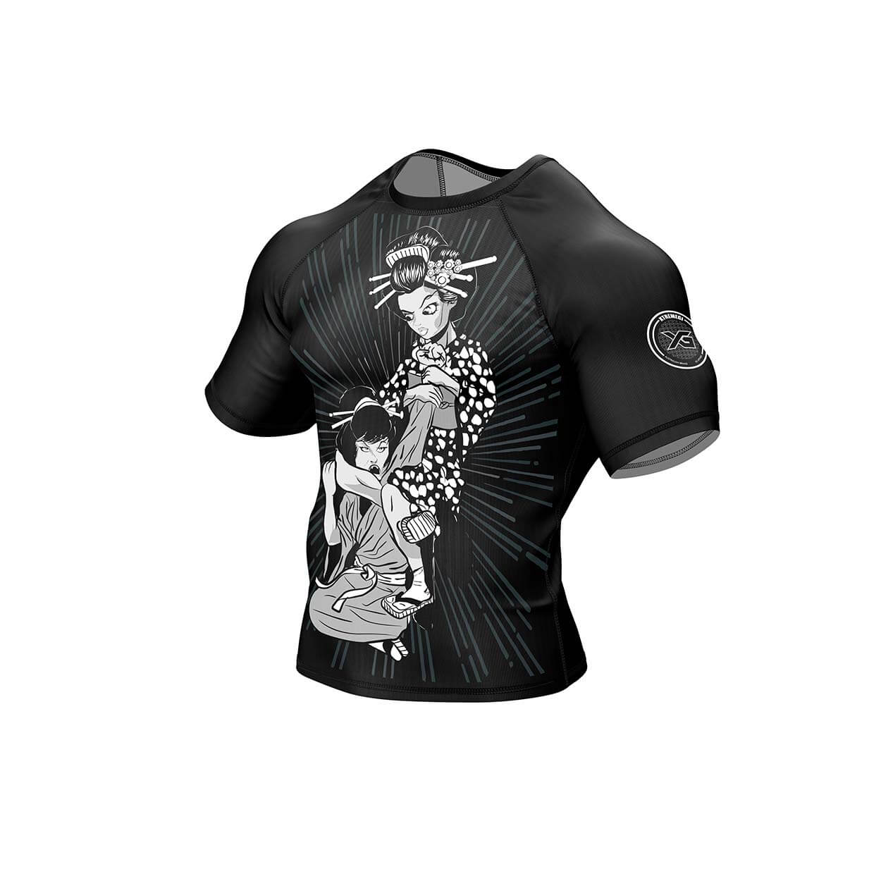 Stealth Ninja Half Sleeve Bjj Rashguard