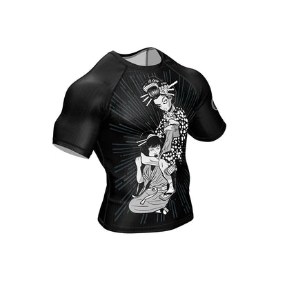 Stealth Ninja Half Sleeve Bjj Rashguard