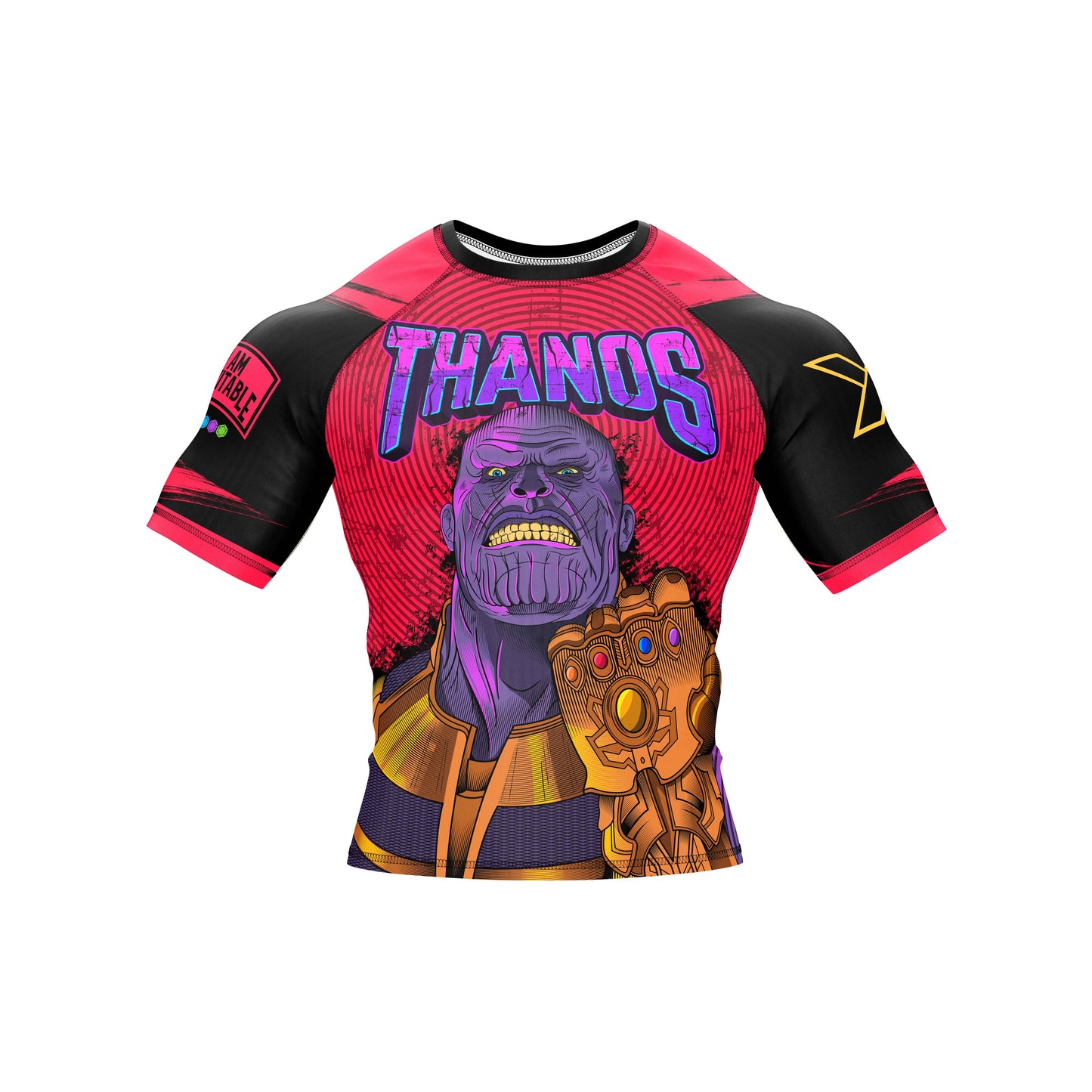 Thanos Half Sleeve Rashguard